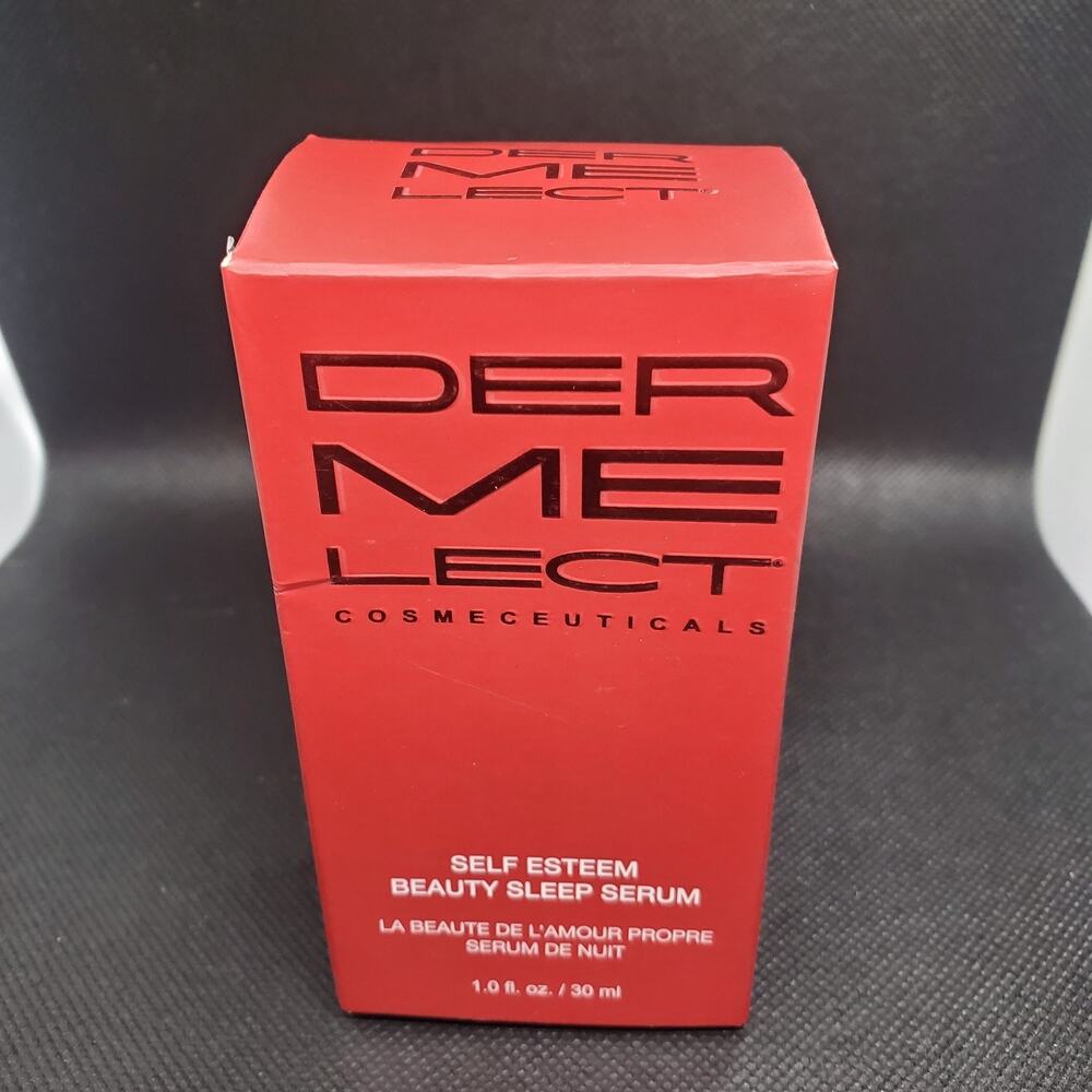 Skincare Dermelect Cosmeceuticals Self-Esteem Beauty Sleep Serum Appx Half Used